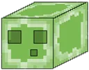 Emoji 9343_Minecraft_3D_Slime_pixel_ar