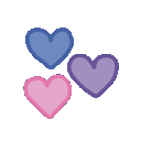 Emoji prideheartsbi