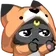 Emoji chat_calin