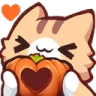 Emoji chat_citrouille