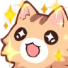 Emoji chat_wouah