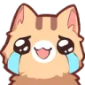 Emoji chat_larmes