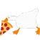 Emoji goosepizza
