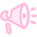Emoji SakurakiRP_IconMegaphonePink