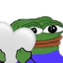 Emoji pepeioswhiteheart
