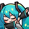 Emoji miku_dab