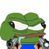 Emoji 5445pepecrazyguns