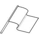 Emoji FlagWhite