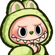 Emoji Labubugreen
