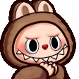Emoji Labububrown
