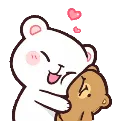 Emoji hugbear
