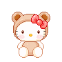 Emoji Bear_Hello_Kitty