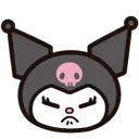 Emoji BAW_Kuromi_Fche_Boude_Hm