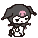 Emoji BAW_Kuromi_Sad_Triste