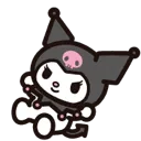 Emoji BAW_Kuromi_Smile_Fun