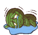 Emoji pleure
