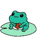 Emoji grenouille_coeur