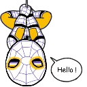 Emoji spider_bonjour