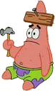 Emoji patrickdumb