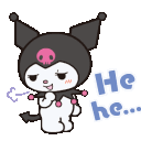 Emoji BAW_Gif_Kuromi_Hehe