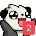Emoji PE_PandaDoublePing