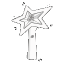 Emoji lighstickLisa_Gifs