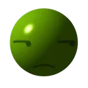 Emoji annoyed