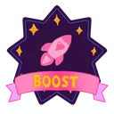 Emoji boost_badge