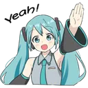 Emoji yeahhatsunemiku26