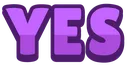 Emoji purple_yess
