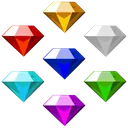 Emoji emeralds