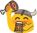 Emoji vikingfeast