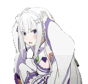 Emoji EmiliaShutUpThunderHead