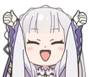Emoji EmiliaVictory