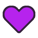 Emoji 08_SweetSins_purpleheartgif