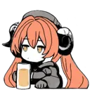 Emoji Orphie_beer