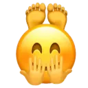 Emoji blushed
