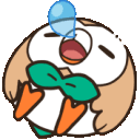 Emoji rowletsleep