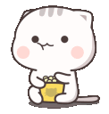 Emoji whitekittychips