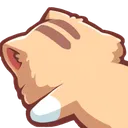 Emoji neko_giveup