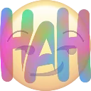 Emoji hah_face