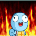 Emoji carapuce_fire
