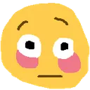 Emoji flushed