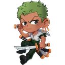 Emoji OnePiece_Zoro