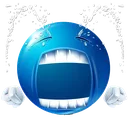 Emoji 5456bluecry