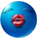 Emoji 5810bluekiss