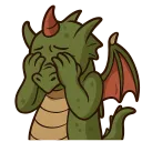 Emoji DragonTimide