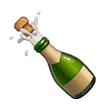 Emoji champagne