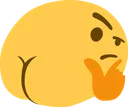 Emoji thinkthiccpeachy