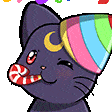 Emoji party_luna